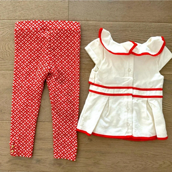 Janie and Jack 2 piece girls outfit 3T - Picture 3 of 5